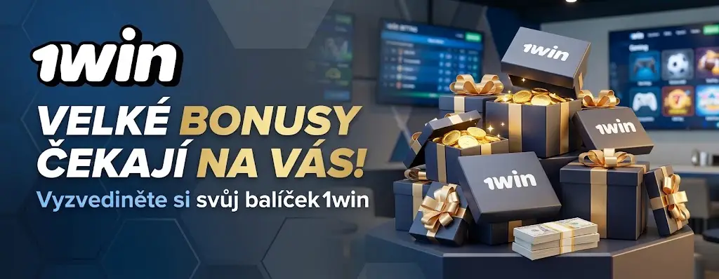 Bonusová nabídka 1win pro české hráče