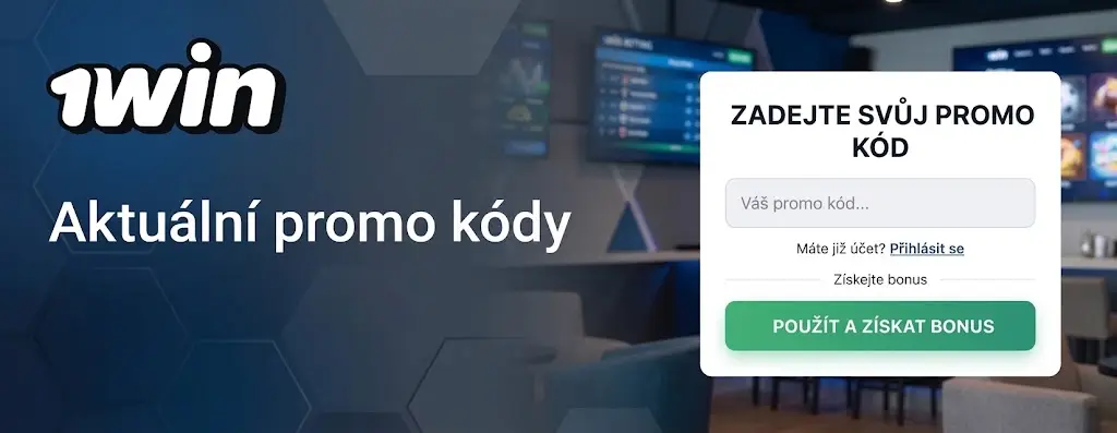 Promo kód 1win a aktivace uvítacího bonusu